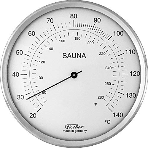Amazon.co.jp: サウナ温度計、摂氏と華氏のスケール、160 mm